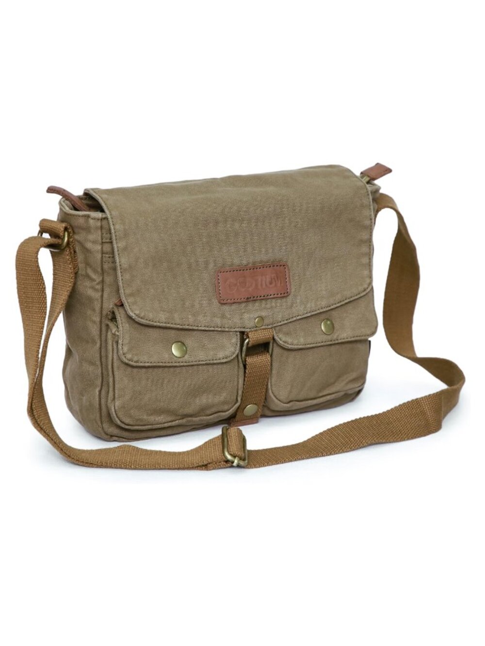 Canvas Messenger Bag Crossbody Shoulder Satchel Vintage Military